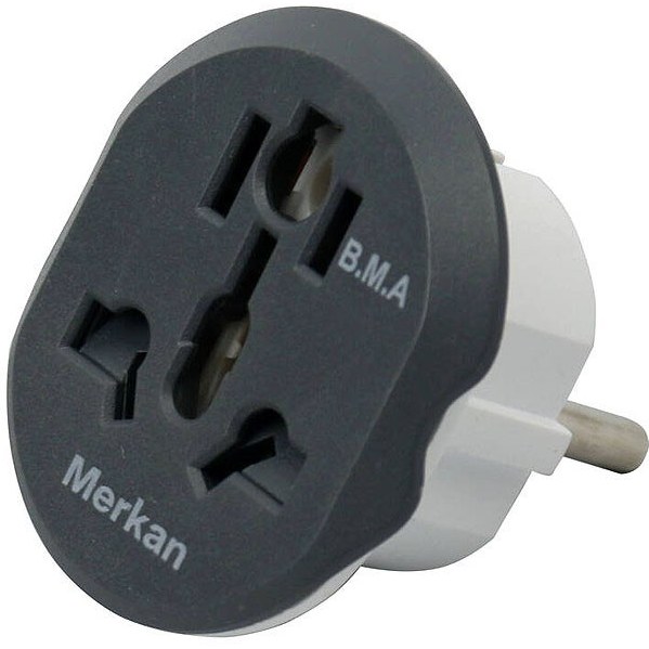 تبدیل برق 3 شاخه به 2 شاخه 20 آمپر