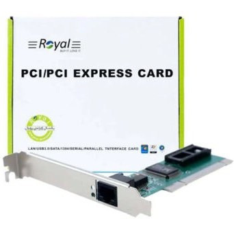 کارت شبکه pci رویال مدل RP-002