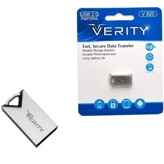 فلش مموری وریتی V820 USB 2 ظرفیت 64 گیگابایت
